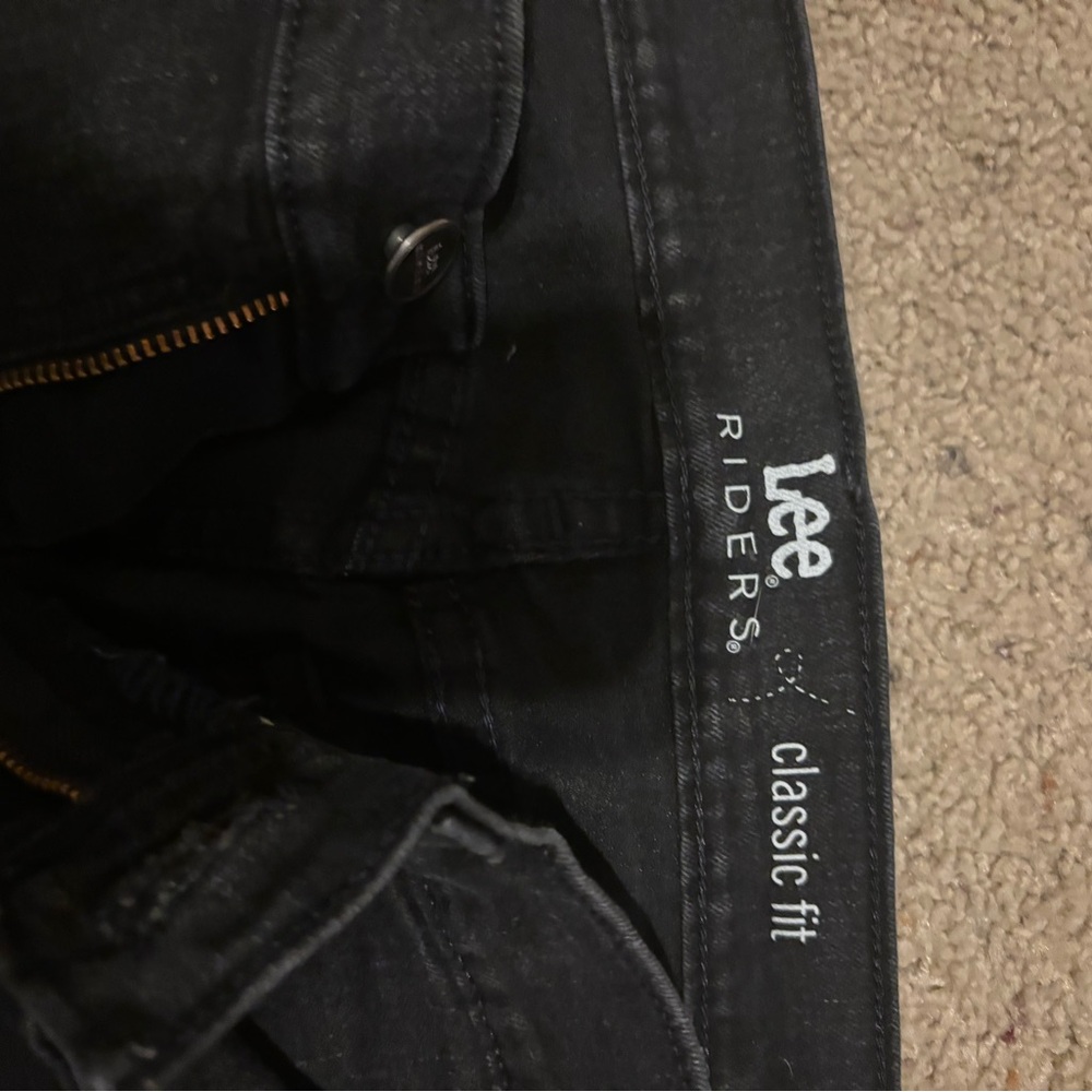 Lee Riders Black Denim Classic Fit